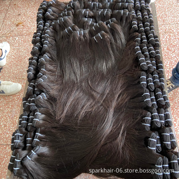 28 30 inches Brazilian Straight Human Hair Bundles Cheap Natural Color Remy Cuticle Aligned Human Hair Weave Bundles Extensions